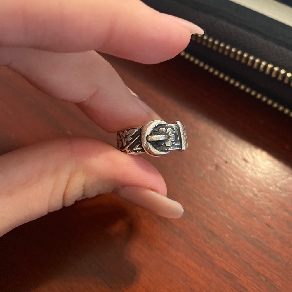 James Avery Buckle Ring